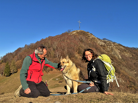 In CANTO ALTO da Cler di Sedrina - Prati Parini il 15 mgennaio 2022 - FOTOGALLERY